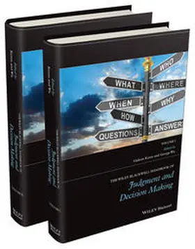 Keren / Wu | The Wiley Blackwell Handbook of Judgment and Decision Making | E-Book | sack.de
