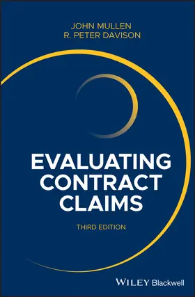 Mullen / Davison |  Evaluating Contract Claims | Buch |  Sack Fachmedien