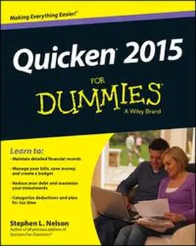 Nelson |  Quicken 2015 For Dummies | eBook | Sack Fachmedien