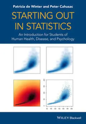 De Winter / Cahusac | Starting out in Statistics | E-Book | www.sack.de