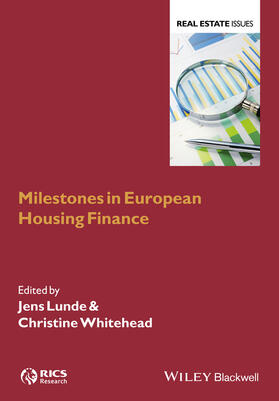 Lunde / Whitehead |  Milestones in European Housing Finance | Buch |  Sack Fachmedien