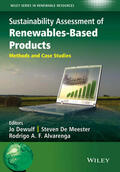 Dewulf / De Meester / Alvarenga |  Sustainability Assessment of Renewables-Based Products | Buch |  Sack Fachmedien