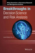 Cox |  Breakthroughs in Decision Science and Risk Analysis | eBook | Sack Fachmedien