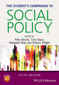 Alcock / Haux / May |  ALCOCK, P: The Student's Companion to Social Policy | Buch |  Sack Fachmedien