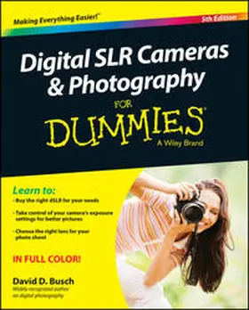 Busch | Digital SLR Cameras and Photography For Dummies | E-Book | sack.de