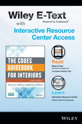 Harmon / Kennon |  The Codes Guidebook for Interiors, 6e Wiley E-Text Folder and Interactive Resource Center Access Card | Buch |  Sack Fachmedien