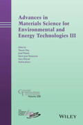 Ohji / Matyas / Manjooran |  Advances in Materials Science for Environmental and Energy Technologies III | eBook | Sack Fachmedien