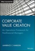 Karlson |  Corporate Value Creation | eBook | Sack Fachmedien