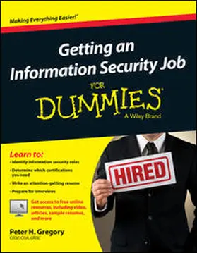 Gregory |  Getting an Information Security Job For Dummies | eBook | Sack Fachmedien