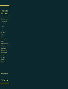  Organic Reactions, Volume 86 | Buch |  Sack Fachmedien