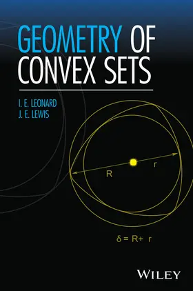 Leonard / Lewis |  Geometry of Convex Sets | Buch |  Sack Fachmedien