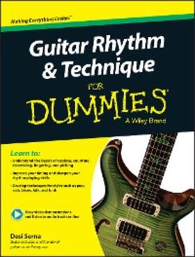 Serna | Guitar Rhythm and Technique For Dummies | E-Book | sack.de