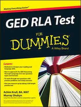 Krull / Shukyn |  GED RLA For Dummies | eBook | Sack Fachmedien