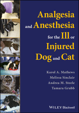 Mathews / Sinclair / Steele | Analgesia and Anesthesia for the Ill or Injured Dog and Cat | Buch | 978-1-119-03656-2 | sack.de