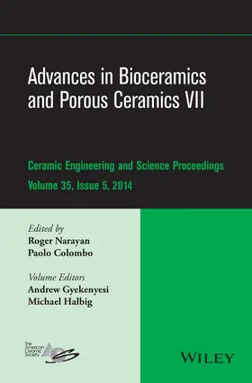 Narayan / Colombo |  Advances in Bioceramics and Porous Ceramics VII, Volume 35, Issue 5 | Buch |  Sack Fachmedien