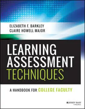 Barkley / Major |  Learning Assessment Techniques | eBook | Sack Fachmedien