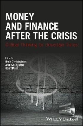 Christophers / Leyshon / Mann | Money and Finance After the Crisis | E-Book | sack.de