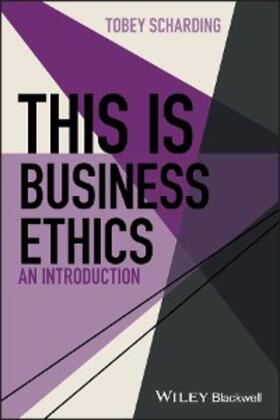 Scharding |  This is Business Ethics | eBook | Sack Fachmedien
