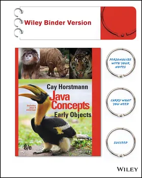 Horstmann |  Java Concepts, Binder Ready Version: Early Objects | Loseblattwerk |  Sack Fachmedien
