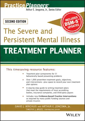 Berghuis / Jongsma / Bruce | The Severe and Persistent Mental Illness Treatment Planner | Buch | 978-1-119-06305-6 | www.sack.de