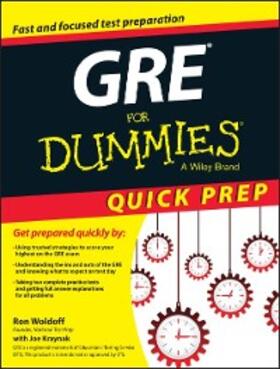 Woldoff / Kraynak | GRE For Dummies Quick Prep | E-Book | sack.de