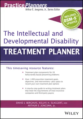 Berghuis / Jongsma / Slaggert | The Intellectual and Developmental Disability Treatment Planner, with Dsm 5 Updates | Buch | 978-1-119-07330-7 | www.sack.de