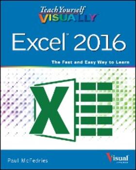 McFedries | Teach Yourself VISUALLY Excel 2016 | E-Book | sack.de