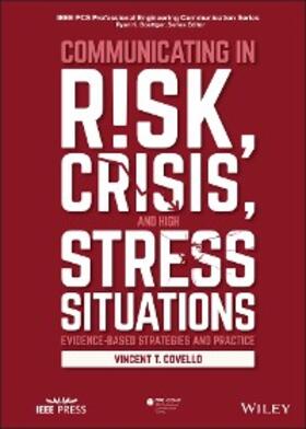 Covello | Communicating in Risk, Crisis, and High Stress Situations | E-Book | sack.de