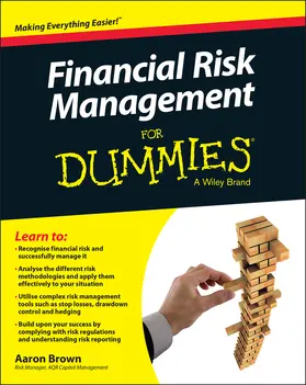 Brown |  Financial Risk Management For Dummies | Buch |  Sack Fachmedien