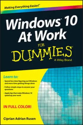 Rusen |  Windows 10 At Work For Dummies | eBook | Sack Fachmedien