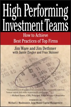 Ware / Dethmer / Ziegler |  High Performing Investment Teams | Buch |  Sack Fachmedien