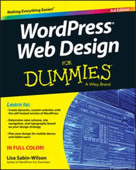 Sabin-Wilson |  WordPress Web Design For Dummies | eBook | Sack Fachmedien