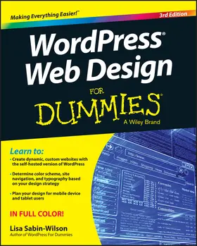 Sabin-Wilson | WordPress Web Design For Dummies | Buch | 978-1-119-08864-6 | www.sack.de