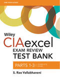 Vallabhaneni |  Wiley CIAexcel Exam Review Test Bank | Buch |  Sack Fachmedien