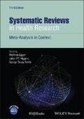 Egger / Altman / Davey Smith |  Systematic Reviews in Health Research | eBook | Sack Fachmedien