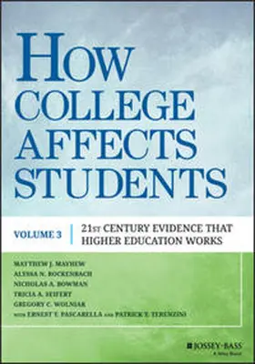 Mayhew / Rockenbach / Bowman |  How College Affects Students | eBook | Sack Fachmedien