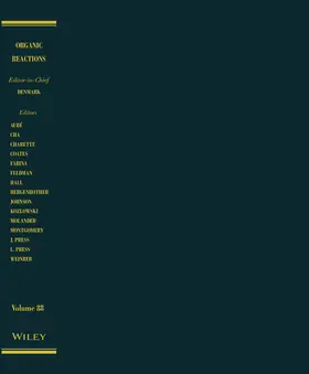 Denmark | Organic Reactions, Volume 88 | Buch | 978-1-119-10385-1 | www.sack.de