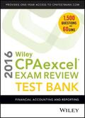 Whittington |  Wiley CPAexcel Exam Review 2016 Test Bank | Buch |  Sack Fachmedien