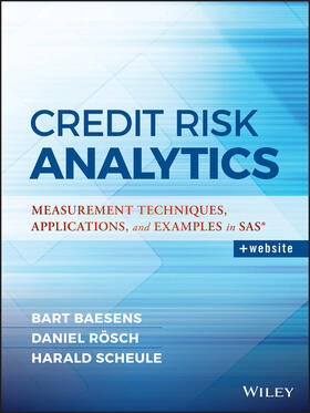 Baesens / Scheule / Roesch | Credit Risk Analytics | Buch | 978-1-119-14398-7 | sack.de