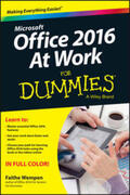 Wempen |  Office 2016 at Work For Dummies | eBook | Sack Fachmedien