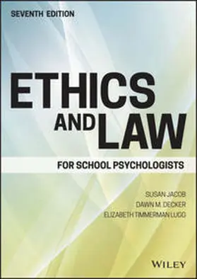 Jacob / Decker / Lugg |  Ethics and Law for School Psychologists | eBook | Sack Fachmedien