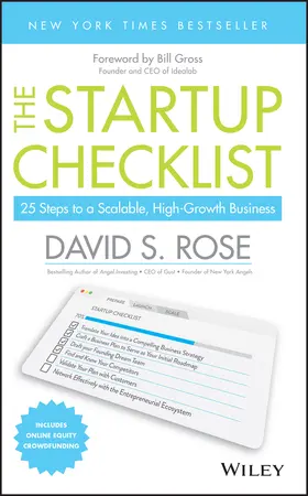 Rose |  The Startup Checklist | Buch |  Sack Fachmedien