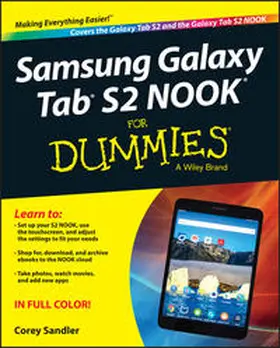 Sandler |  Samsung Galaxy Tab S2 NOOK For Dummies | eBook | Sack Fachmedien