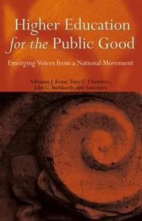 Kezar / Chambers / Burkhardt |  Higher Education for the Public Good | eBook | Sack Fachmedien