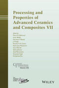 Mahmoud / Bhalla / Bansal |  Processing and Properties of Advanced Ceramics and Composites VII | eBook | Sack Fachmedien
