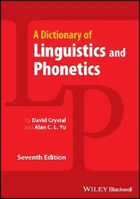 Crystal / Yu | A Dictionary of Linguistics and Phonetics | E-Book | www.sack.de