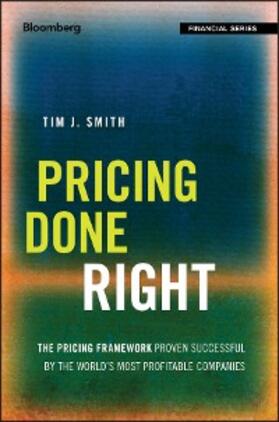Smith | Pricing Done Right | E-Book | sack.de