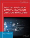 Ozcan |  Analytics and Decision Support in Health Care Operations Management | eBook | Sack Fachmedien