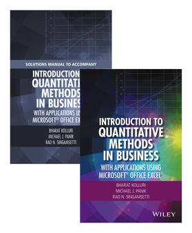 Kolluri / Panik / Singamsetti |  Introduction to Quantitative Methods in Business | Buch |  Sack Fachmedien