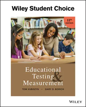 Kubiszyn / Borich |  Educational Testing and Measurement | Buch |  Sack Fachmedien
